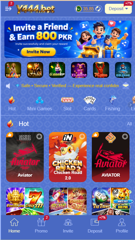 y444 Game Interface